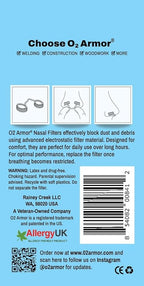 O2 Armor Nose Filters for Welders & Allergies - Image 6