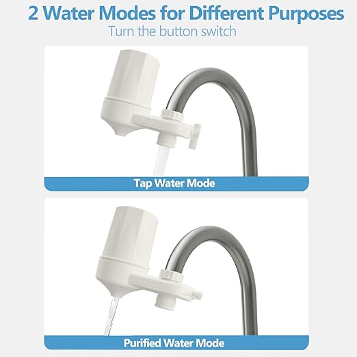 Faucet Mount Water Filter for Sink Faucet Tap Water Filter for Kitchen Sink - Image 4