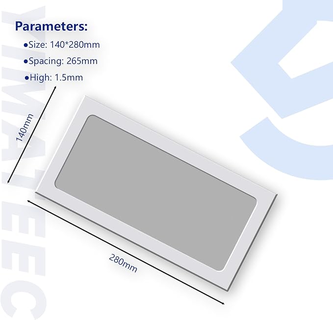 Dust Filter PC 280mmx140mm for Computer Cooler Fan/PSU/Routers Nylon 80 Mesh - Image 5
