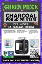 Activated Carbon for 3D Printers & Laser Engravers – Thermally Activated by GreenPiece