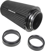 Universal 3/3.5/4" High-Flow Air Filter, Reusable Cone Cold Air Intake - Image 6