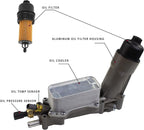 926-959 Aluminum Engine Oil Filter Housing Oil Cooler Kit - Image 2