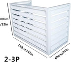 Outdoor air conditioning fence, outdoor air conditioning hidden protective cover - Image 2