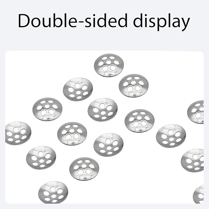30Pcs 0.3”/8mm Pipe Screen Filters, Stainless Steel Concave Honeycomb Screens - Image 3