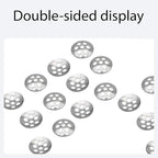 30Pcs 0.3”/8mm Pipe Screen Filters, Stainless Steel Concave Honeycomb Screens - Image 3