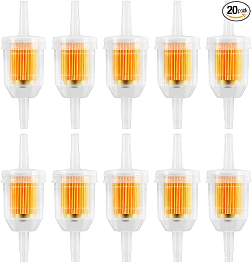 20 PCS 1/4 IN and 5/16 IN Gas Inline Fuel Filters by Unknown