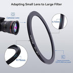 77mm Lens to 67mm Camera Lens Adapter, 77mm to 67mm Filter Step-Down Ring - Image 4