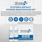PermaSafe HVAC Solutions, System & Air Duct Hygiene Maintenance Kit, Preserves - Image 2
