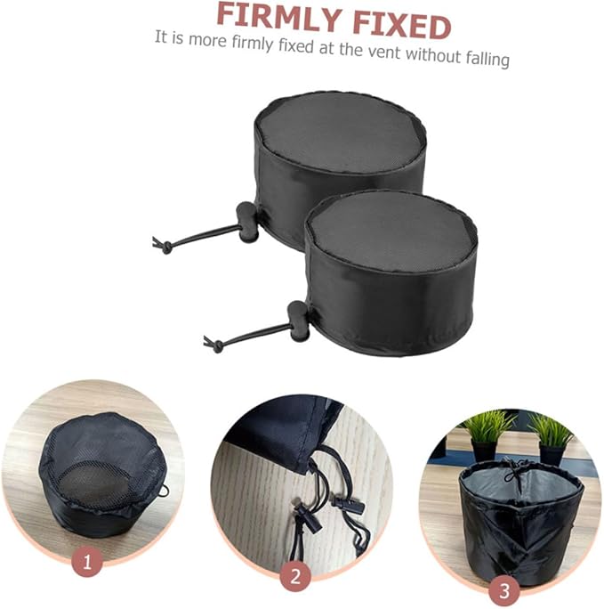 BESPORTBLE 2pcs Grow Tent Accessories Vent Filter Grow Tents Air Duct Filter - Image 6