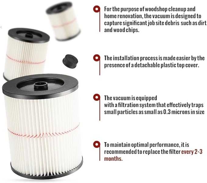 17816/9-17816 Red-Stripe Cartridge Filter Replacement – Compatible - Image 3