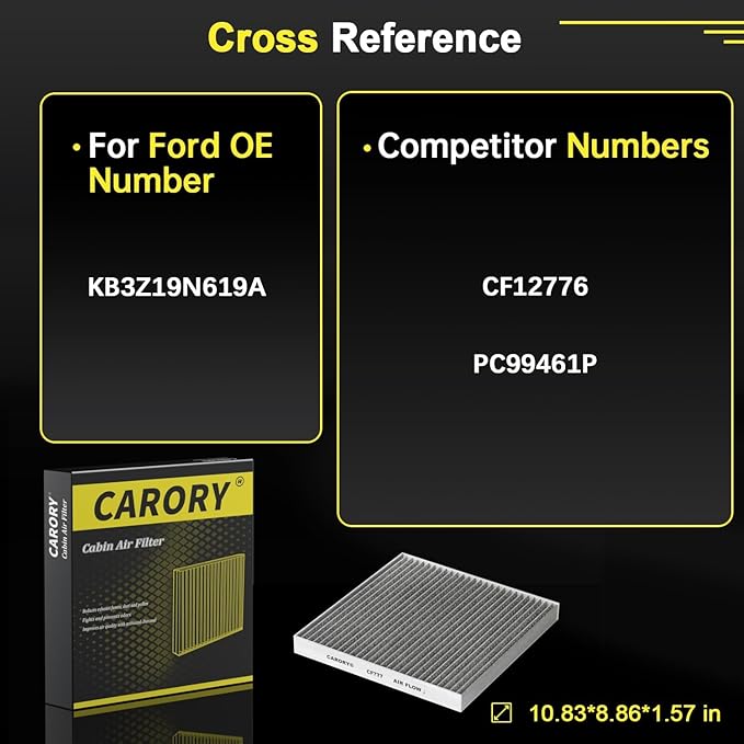 Cabin Air Filter w/Activated Carbon - Image 3