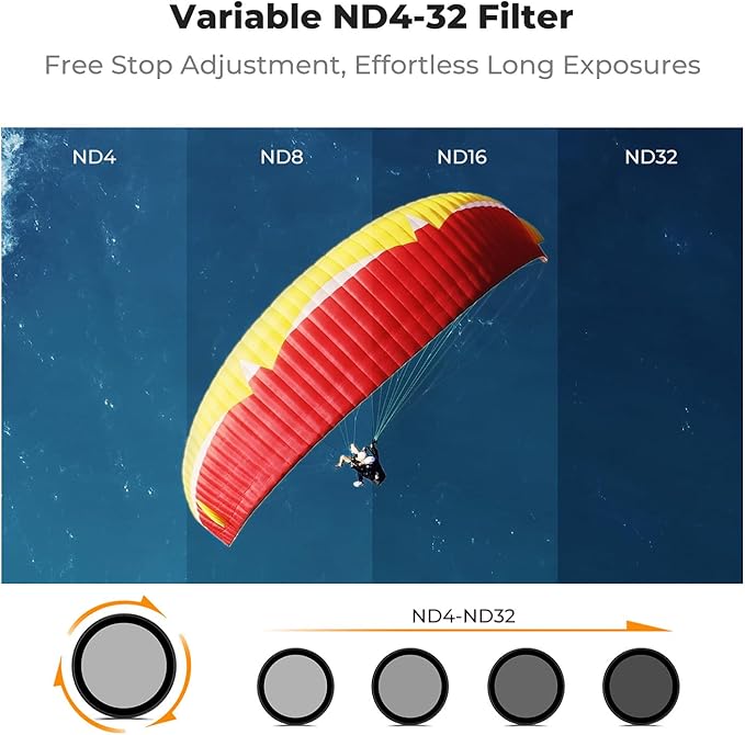 K&F CONCEPT Snap On CPL VND Effect Filter Kit Compatible - Image 3