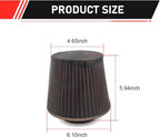 Air Filter Cover, Thickened Car Cold Air Intake Filter Dust Sock Cover - Image 2