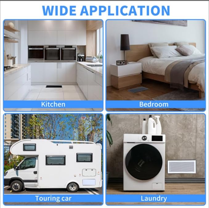 4-Pack 7"x13" Powerful Magnetic Vent Covers - Image 5
