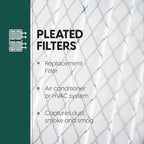 EconoHome 20x25x4 AC Furnace Pleated Air Filter MERV 11 Replacement, 1 Pack - Image 4