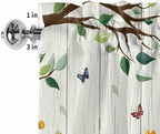 Easter Gnomes Curtain Valances for Windows, Kitchen Valance Window Treatment - Image 2