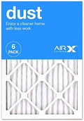 AIRx DUST 14x20x1 MERV 8 Pleated Air Filter by AIRXFILTERSWICKEDCLEANAIR
