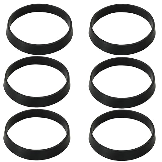 6PCS Sealing Ring for Kitchen Sink Filter, conical Rubber Gasket for Drain Pipe by Unknown
