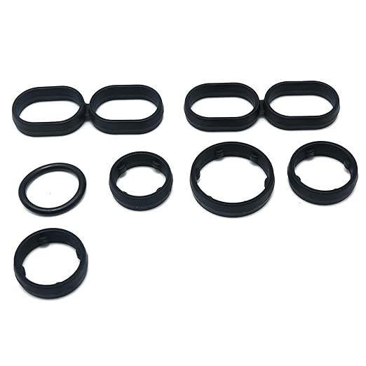 9Pcs Engine Oil Filter Housing O Ring Seal Kit 68191356AA Replacement - Image 6