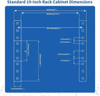 10 Outlets Horizontal 1U PDU Rackmount Power Strip - Image 6