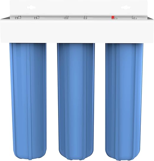 Pentair Pentek BBFS-222 Big Blue Three-Housing Filtration System, Holds 20" x - Image 2