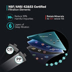 Frizzlife DW10 Under Sink Water Filter System, NSF/ANSI 53&42 Certified Elements - Image 2