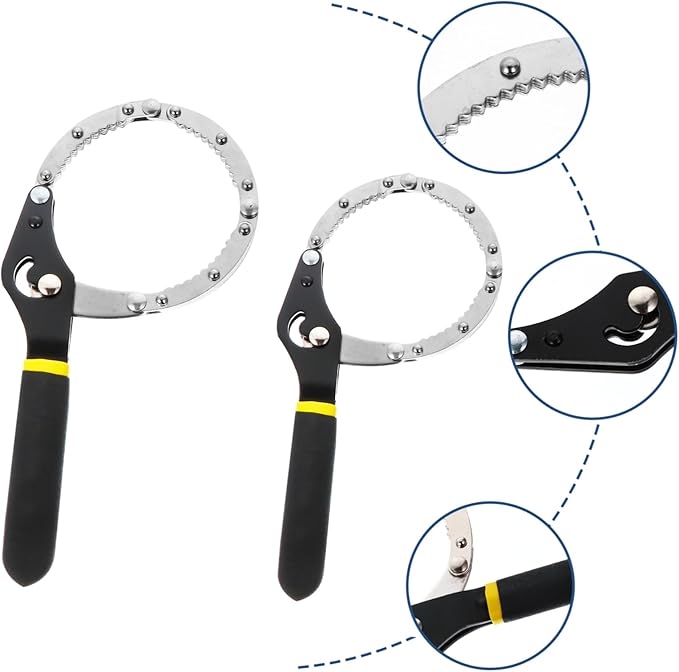2Pcs Adjustable Oil Filter Wrench - Image 9