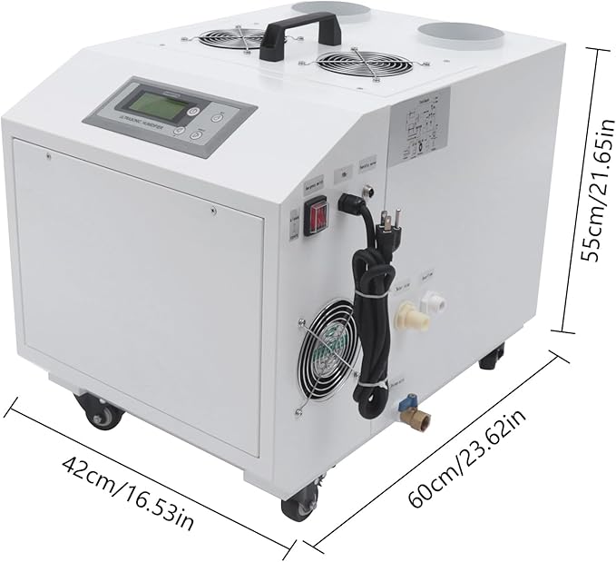 Ultrasonic Industrial Humidifier, 1200W 110V 15kg/h Agricultural Air Humidifier - Image 6