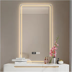 Bathroom Mirror with LED Lights，Bathroom Led Mirror ，Backlit Bathroom Mirror by ZXCASDF
