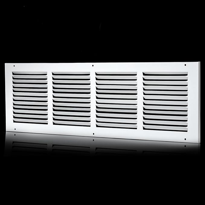 Return Air Grill 24x6, Air Return Vent Cover, Flat Vent Cover, Rejillas De Aire by Unknown