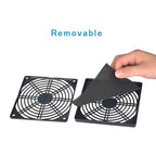 ELUTENG 120mm Fan Filter 2 Pack IP40 Dustproof Blower Guard ABS Computer - Image 8