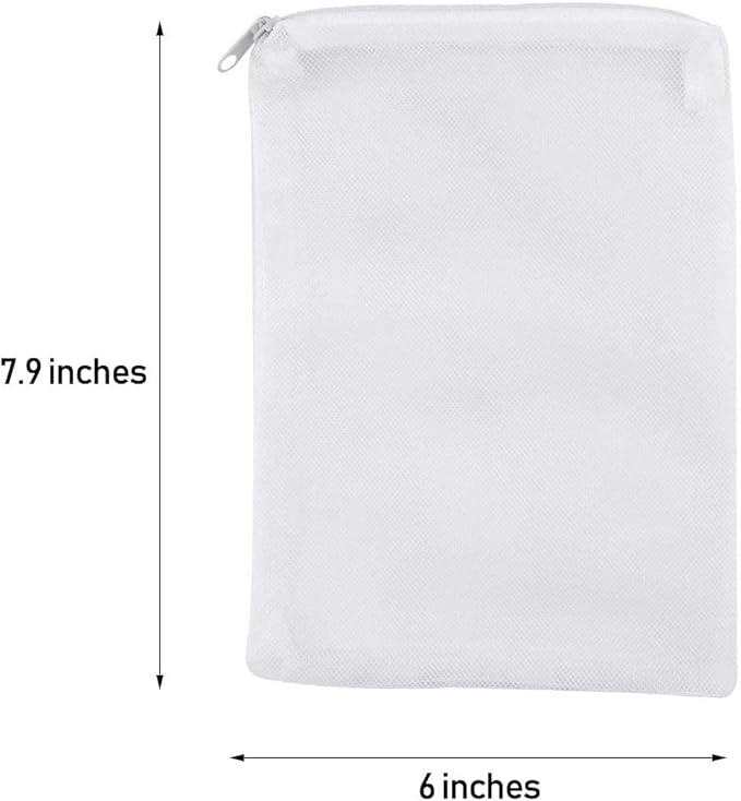 10 Pieces Aquarium Filter Bags Fish Tank Media Mesh Filter Bags Net Bag - Image 2