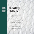 EconoHome 16x25x4 AC Furnace Pleated Air Filter MERV 11 Replacement – Allergen - Image 4