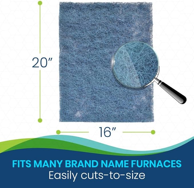 Natural Fiber Hog Hair Furnace Door Filter - Image 2