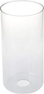 GoLucky Clear Cylinder Clear Glass Shade Accessory Glass Lamp Fixture Shade - Image 3