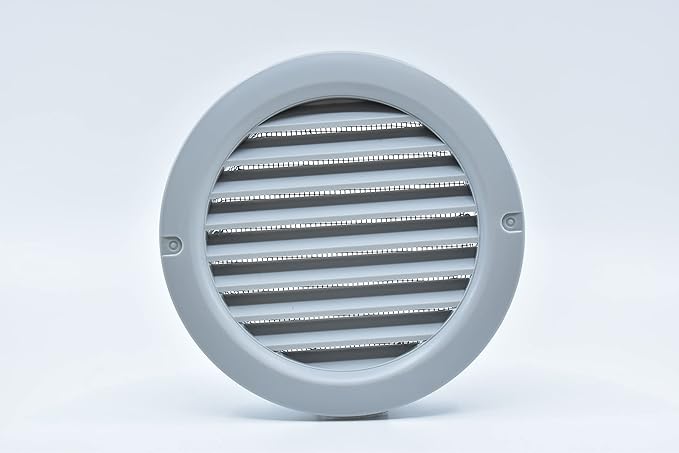 VENTS-US - 6" Round Plastic Vent Cover in Light Grey - Compatible with a 6 Inch - Image 5