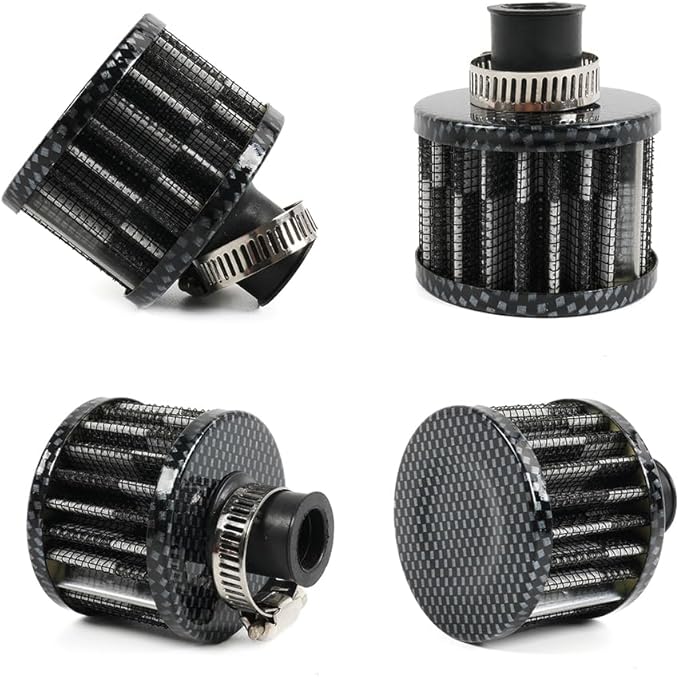 MUGE RACING 2Pcs Air Filter Cold Air Intake Filter Breather 12mm Valve Cover - Image 5
