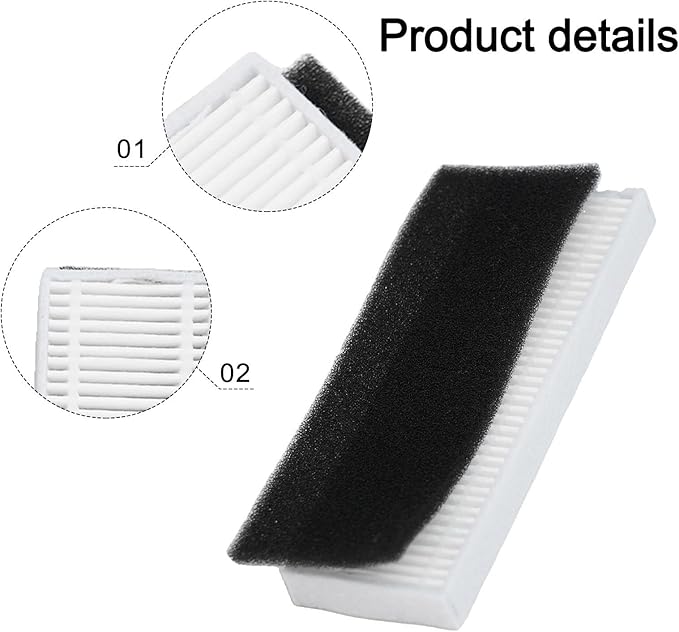 for Laresar Evol 3 Robot Vacuum Cleaner Washable Filter Reusable Dustproof Air - Image 9