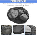 Air Intake Filter Sock Cover, Waterproof Dustproof Air Cleaner Protective Cover - Image 3