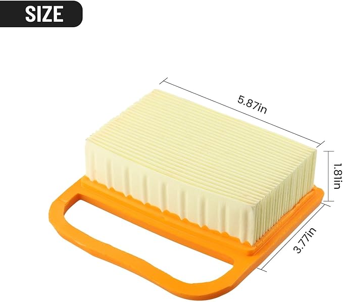 5-Pack Air Filter Sets for TS410, TS480i & TS500i Concrete Cut-Off Saws - Image 3
