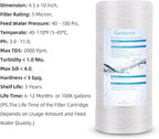 Geekpure 10 Inch String Wound PP Sediment Replacement Filter Cartridge - Image 4