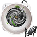12V Inline Duct Fan 3 Inch Vent Booster 14W HVAC Exhaust Intake Fans 58Cfm Air by Unknown
