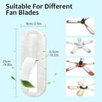 2026 Upgrade 5pcs Ceiling Fan Filters - Image 6
