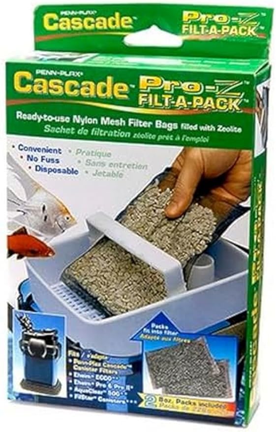 Penn-Plax Cascade Pro-Z Aquarium Canister Filter Media Bags, Designed by Penn-Plax