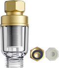 FA22 MINI Brass Sediment Filter, 50 Micron, Reusable Water Filter, Anti Scale by Unknown