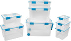 Sterilite 3-Pack Gasket Box, Weather-Resistant Storage Bins - Image 8