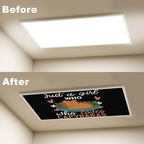 4 Pcs Fluorescent Light Covers for Ceiling Lights Cute Capybara Gifts Hearts - Image 4