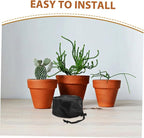 4pcs Grow Tent Vent Covers Dust Duct Filters Drawstring and Buckle - Image 3
