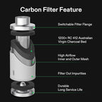 VIVOSUN Grow Tent Ventilation System, 8 Inch Inline Duct Fan - Image 4