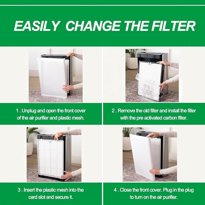 EverestAir Filter Replacement for Levoit EverestAir Air Purifier 2 Pack - Image 8